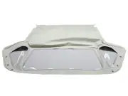 Fits: Triumph Spitfire Mark IV 1971-1981 Soft Top W/ plastic windows WHITE VINYL