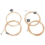4Pcs Bass String Metal G D A E 4 Notes Instrument Accessory Set Kit For Repl MUF