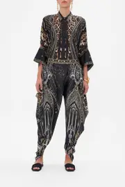 DRAPED SIDE PANT CHAOS IN THE COSMOS