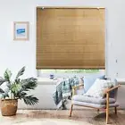 NNESP Brown Bamboo Roller Blinds 150 x 210 cm