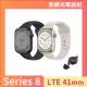 無線充電器組【Apple】Apple Watch S8 LTE 41mm(鋁金屬錶殼搭配運動型錶帶)