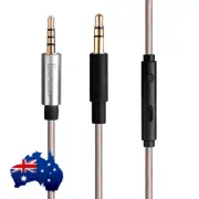 Audio Cable with Mic For Beyerdynamic Aventho Amiron wireless copper headphones