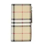 Checkered purse One size Nude