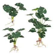 Photo Props Fake Flowers Artificial Plants Turtle Leaves Simulation Leaves