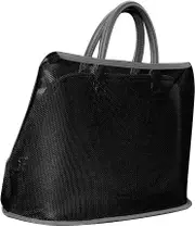 Advanced Car Net Pocket Handbag Holder Organizer Seat Side Storage Mesh Net Bag BLACK