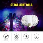 6W LED B22 E27 Stage Light Bulb Disco Lamp Rotating Bulb Crystal Ball