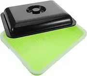 BESPORTBLE Compact Plant Germination Tray Sprouter Container for Sprouts Vegetables