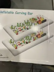 Inflatable Serving Bars Ice Buffet Salad Serving Trays Food Drink Holder Cooler