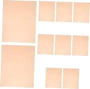 DINHEAROM PVC Filter Plate Transparency Film 10pcs Light Correction Sheets for Crafting Teaching