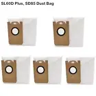 Lubluelu 5P/Pack SL60D Plus Dust Bag Replace SD85 Auto Empty Station's Dust Bags