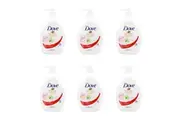 6x Dove 1000ml Body Wash Moisturising Liquid Bath Soap Rose Soothing Scent