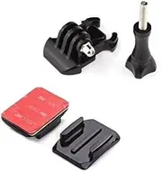 Curved Adhesive with Basic Buckle Mount for GoPro