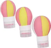 Vaguelly Hot Air Balloon Shape Travel Bottles Pack Empty Lotion Packing Bottles for Shampoo Refillable