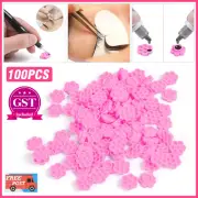 600pcs Eyelash Extensions Adhesive Glue Holder Cup Lash Stand Supplies Makeup