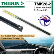 Pair Tridon Plastic Back Wiper Refills 28" for Saab 9-3 02/2005-12/2007