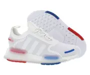 Adidas Nmd_V3 Boys Shoes Size 4, Color: White/Blue/Red