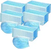Disposable Face Mask 250 Pcs Protective Masks 3 Layer Filter General Use