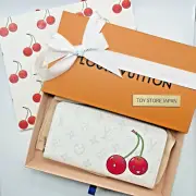 LOUIS VUITTON x Takashi Murakami M14240 Zippy Wallet Cherry 2025 Limited