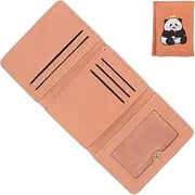 [Generic] Credit Card Holder Wallet Cute Car Wallet with Cartoon Design Compact Card Holder for Cash Coins and Cards Suitable for Car