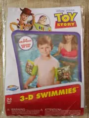 Disney Pixar Toy Story 3-D Swimmies Arm Floaties New