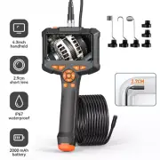 4.3Inch Screen Industrial Endoscope Camera Single Lens Pipe Inspection Borescope