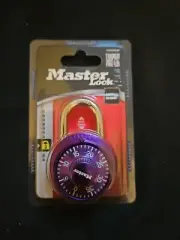 Master Lock Combination Padlock Lavender/Purple Anti-Shim 1530DCM