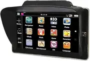 GPS Car Navigator, 7 Inch 800 * 480 HD Car GPS Navigation FM DDR3 256M ROM 8GB Vehicle NAV Windows CE 6.0 Bluetooth Truck GPS Sat Navigator for Car Truck RV(with Wired Camera)
