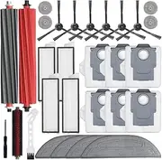 Accessories Kit Compatible Compatible for Roborock S8 Maxv Ultra Robot Vacuum,Main Brush Brush Roller Brush Mop Pads Vacuum Bags