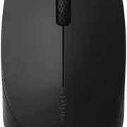 RAPOO M100 2.4GHz & Bluetooth 3 / 4 Quiet Click Wireless Mouse Black - 1300dpi Connects up to 3 Devices, 9 months Battery Life