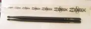 NEW OLD STOCK VINTAGE BLACK ZILDJIAN DRUMSTICKS DRUM STICKS MODEL 5B HICKORY
