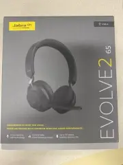 Jabra Evolve2 65 UC Wireless Headset Bluetooth USB Stereo Dual Ear