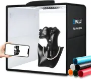 PULUZ Portable Photo Studio Light Box 12"x12" Shooting Tent Kit & 112 LED Lights