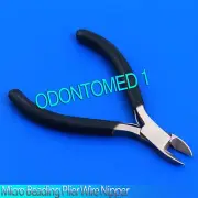 4.5" Diagonal Cutter Straight Jaw Micro Beading Pliers Cutter JW-4018