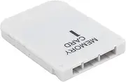 Storage Game Memory Card, Lightweight High Compatibility 1MB Memory Card ABS for Game Saving