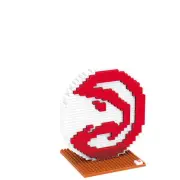 FOCO BRXLZ NBA Atlanta Hawks Team Logo 3-D Construction Toy