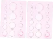 3D Quilling Paper Models Tool Quilling Mold Set Half Ball Molds for Creative Crafts