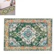Bohemian Area Rug Runner Non Slip Washable Floor Protective Cushion Carpet for Home Decoration-Style 2