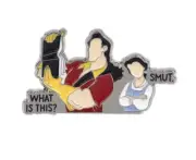 Beauty and the Beast - Gaston and Bell enamel pin - Free AU Post - AU Stock