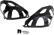 Motorcycle Accessories R Nine T 2017- Cylinder Head Guard Engine Protector Cover Compatible with RnineT RNINET R NineT Urban Pure R9T(Black)