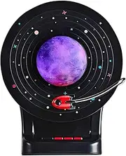 Wireless Speakers for Home - Touch Control Moon Lamp Wireless Speaker | Bass Diaphragm, 7 Adjustable Lights Colors, Small Music Player Tool for Family Gatherings, Home