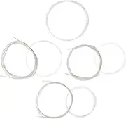 Kisangel 1 Set Strings Silver Plated Copper Alloy Parts Nylon Durable Parts Nylon Cores Beige Instruments Accessories