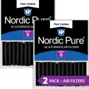16x20x5 (4 3/8) Honeywell/Lennox Replacement Odor Reduction Merv 8 Filters 2 PK