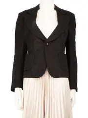 Junya Watanabe x Comme des Garcon Black Metallic Blazer
