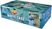 SAC White Sage Natural Incense Cones 12 Packs of 12 Cones, 144 Cones