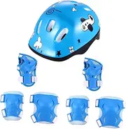 Gogogmee er Skating Gear Knee Pads for Scooter Helmet Helmet Pads Guard Gear Sports Gear High Density Foam Red