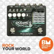 Electro-Harmonix EHX Oceans 12 Dual Stereo Reverb Effects Pedal FX - BM