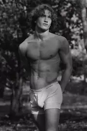 [O071] Male Model Showing Off Body Fine Art Hunky Physique MATTE OR GLOSS OPTION