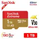 【SanDisk 晟碟】[極速升級 全新版] 1TB Extreme microSDXC V30 A2 記憶卡(讀取190MB/s 原廠永久保固)