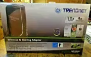 TRENDnet TEW-647GA Wireless N Gaming Adapter (Brand new Sealed)