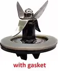 SPB-456-2 Black Cuisinart Cutter Assembly Blender Blade & Gasket BFP-10CH, SPB-7